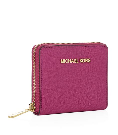 michael kors jet set small logo wallet|michael kors oversized wallet.